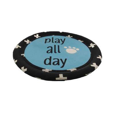 New Design Promotional Gifts Pet Toy Canvas  Cloth Fabric Flying Disc