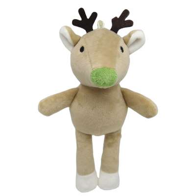 Pet Products  Reindeer  Stuffed Pet Plush  Squeaky Toy Best Interactive Soft Toy Dogs , Cats